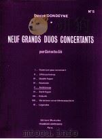 Neuf Grands duos concertants pour clarinettes Si? Ⅴ-Ambiances No.5（1979 PDF版）