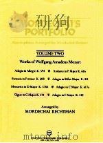 Mordechai' portfolio masterpieces arranged for woodwind quintet volume two works of wolfgang am   1997  PDF电子版封面    mordechai rechtman 