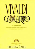 Concerto in la maggiore Con Violino Principale E Altro Violino per Eco archi e cembalo P.V.222-F.I.N（1970 PDF版）