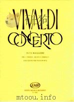 Vivaldi Concerto in Fa Maggiore per 3 Violini Archi E Cembalo RV 551 F.I No.34 P.278 Z.6467   1971  PDF电子版封面     