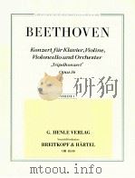 Konzert für Klavier Violine Violoncello und Orchester（1996 PDF版）
