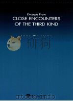 Excerpts from close encounters of the third kind   1977  PDF电子版封面    John Williams 