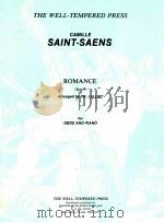 Romance Op.51 for oboe and piano     PDF电子版封面     