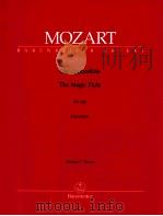 The magic flute KV 620 BA8806   1970  PDF电子版封面    W.A.Mozart 