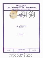 6 sonate flute et piano AL20832   1951  PDF电子版封面    J.S.Bach 