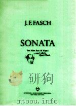sonata for alto sax & piano   1965  PDF电子版封面    Johann Friedrich Fasch 
