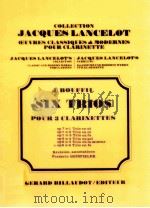 Six Trios pour 3 clarinettes op 8 n°6 trio en fa（1984 PDF版）