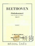 violinkonzert D major opus 61 violine Ⅰ OB 14580   1990  PDF电子版封面     
