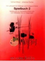 Spielbuch 2 sy.2615   1998  PDF电子版封面    Braun Gerhard 