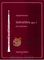 Sonatina opus 3 oboe and piano（1997 PDF版）
