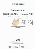 Posaunen-ABC für Tenorposaune in B   1997  PDF电子版封面     