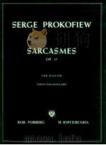 Sarcasmes Op.17 fur Klavier Originalausgabe   1971  PDF电子版封面     