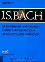 Three-Part Inventions z.9613   1972  PDF电子版封面    J.S.Bach 