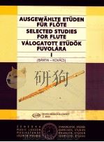Selected Studies for Flute Ⅰ（1980 PDF版）