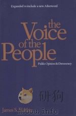 THE VOICE OF THE PEOPLE  PUBLIC OPINION AND DEMOCRACY   1995  PDF电子版封面  0300072554  JAMES S.FISHKON 
