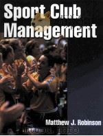 sport club management     PDF电子版封面     