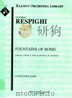 Fountains of Rome     PDF电子版封面    Respighi Ottorino 