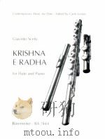 krishna e radha for flute and piano 1986 BA 7444   1996  PDF电子版封面     