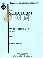 Symphonie Nr.6 C dur-C major-Ut majeur     PDF电子版封面    Schubert Franz 