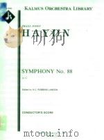 Symphony No.88 in G     PDF电子版封面    Haydn Franz Josef 