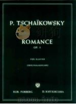 Romance Op.5 für Klavier Originalausgabe（ PDF版）