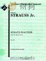 Schatz-Waltzer from Der Zigeunerbaron op.418 conductor's score A 2105（ PDF版）