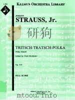 Tritsch-Tratsch-Polka Polka Schnell Op.214 full score A 3044   1999  PDF电子版封面     