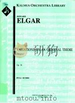Variations on an Original Theme     PDF电子版封面    Edward Elgar 