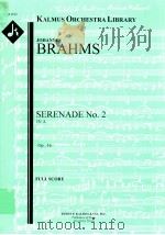 Serenade No.2 in A Op.16 full score A 1192     PDF电子版封面     