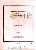 neuf pièces pour basson et piano AL 19 976   1939  PDF电子版封面     