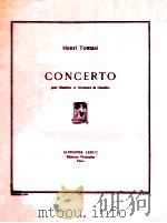 Concerto pour Hautbois et Orchestra de Chambre（1958 PDF版）