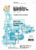 Excerpts From Beethoven's 9th Finale Grade 4 brass quintet 18750   1984  PDF电子版封面     