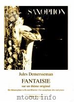 fantaisie for alto saxophone and piano edition hug 11372   1988  PDF电子版封面    J.Demersseman 