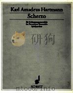 Scherzo for percussion ensemble ED 7785 Spielpartitur   1991  PDF电子版封面     