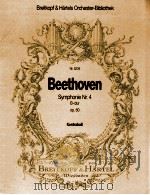 Symphonie Nr.4 B-dur op.60 kontraba? Nr.5234（1996 PDF版）