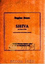 shiva pour bassoon et piano（1974 PDF版）