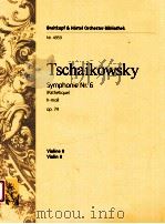 Symphonie Nr.6 Pathétique h-moll op.74 Violin Ⅱ Nr.4959（ PDF版）
