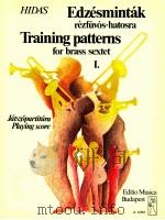 training patterns for brass sextet Ⅰplaying score Z.12563（1983 PDF版）