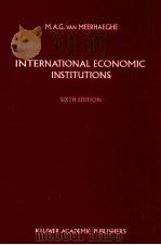 INTERNATIONAL ECONOMIC INSTITUTIONS  SIXTH EDITION   1992  PDF电子版封面  079231347X  M.A.G.VAN MEERHAEGHE 