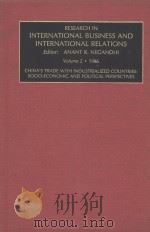 RESEARCH IN INTERNATIONAL BUSINESS AND INTERNATIONAL RELATIONS  VOLUME 2·1986（1986 PDF版）