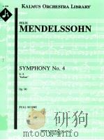 Symphony No.4 in A（ PDF版）