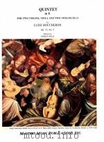 Quintet in E for Two Violins viola and two Violoncelli Op.13 No.5 M 3777     PDF电子版封面    Luigi Boccherini 