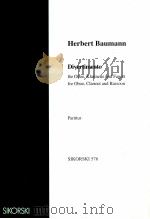 Divertimento for Oboe clarinet and Bassoon Partitur Sikorski 576   1961  PDF电子版封面     