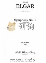 Symphony No.1 A flat Major Op.55 set of parts STR=4-4-3-2-2     PDF电子版封面    Edward Elgar 