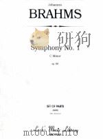 Symphony No.1 c Minor op.68 set of parts     PDF电子版封面    Johannes Brahms 