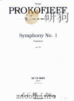 Symphony No.1 Classical op.25 set of parts     PDF电子版封面     