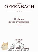 Orpheus in the Underworld Overture set of parts（ PDF版）