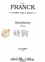 Symphony D Minor set of parts（ PDF版）