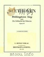 Wellingtons Sieg oder Die Schlacht bei Vittoria Opus 91   1992  PDF电子版封面    Beethoven 