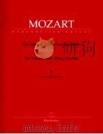 The thirteen early string quartets No.5-7 Ⅱ KV 158 159 160 159a   1966  PDF电子版封面    W.A.Mozart 
